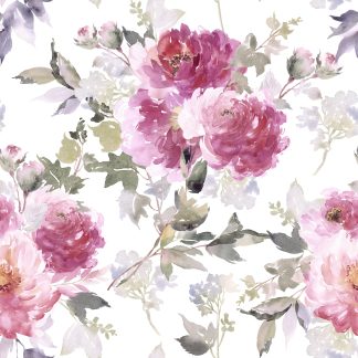 Hartous Floral Removable  Wallpaper