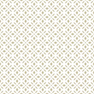 Geometric Leaf Ornament Removable Wallpaper