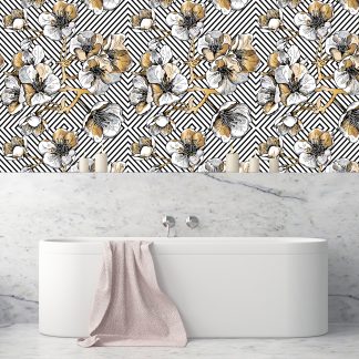 Black and Gold Orhid