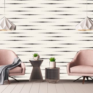 Black Dots Removable Wallpaper/Home Decor