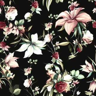 Gorgeous Watercolor Floral Wallpaper