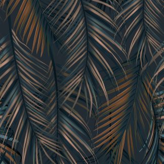 Hawaiian style Fashion Leaves , Removable Wallpaper