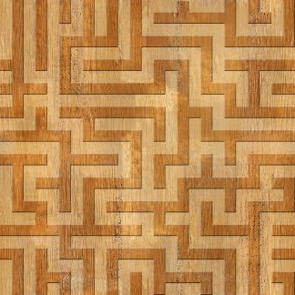 Complex maze, Labyrinth Removable Wallpaper