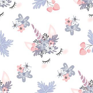 Unicorn Nursery Removable Wallpaper