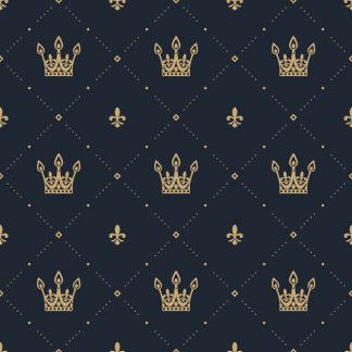 Baby Crown Nursery Wall Decor Removable wallpaper