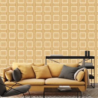 Hollyhock Intrigue Peel and Stick Wallpaper
