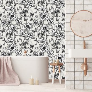 Blooming Poppies Cornflowers, Ladybird Bumblebee