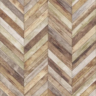 Wood Parquet Removable Wallpaper