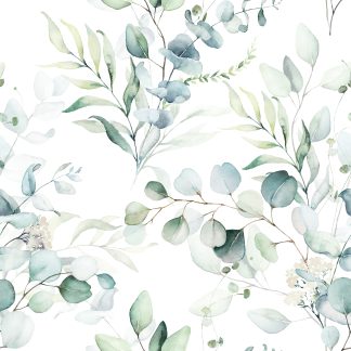 Louise Green Branches Peel and Stick Wallpaper