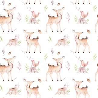 Cute Baby Fox Kids Removable wallpaper
