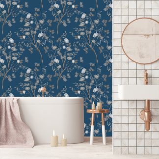 Exotic Chinoiserie Wallpaper