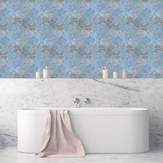 Blue Blossom Tree Wallpaper