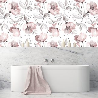 Amarillis Pink Flowers Wallpaper