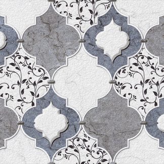 Ceramic Tile Look Wallpaper, Peel and Stick