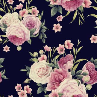 Ashobow  Peonies Removable wallpaper