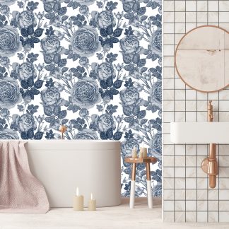 Vintage Damask Roses