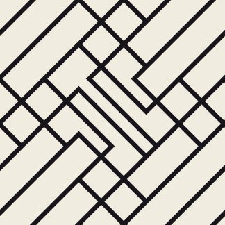Classic Geometric Monochrome Wallpaper