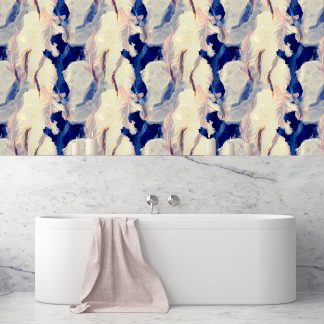 Watercolor Vintage Feathers Wallpaper