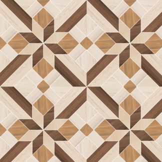 Geometric Floor Wood Tile Removable Wallpaper
