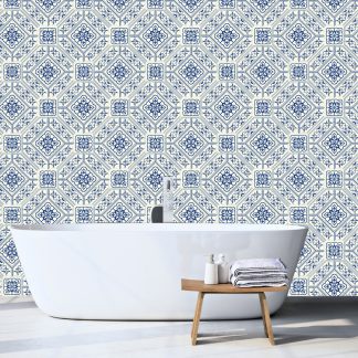 Moroccan Style Removable Wallpaper, Peel & Stick Home Wall Art