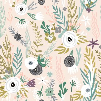 Exotic Floral  Nursery Wall  Decor