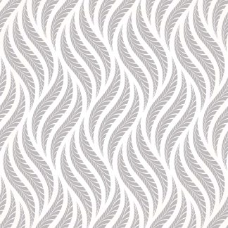 Pewter Gray Leaves Abstract