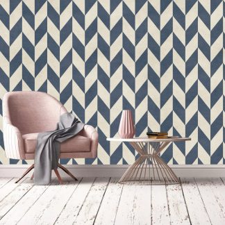 Retro Geometrical Removable wallpaper/Home Decor