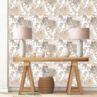 Golden Blossom Peonies