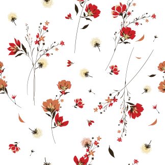 Imperial Flora Removable Wallpaper