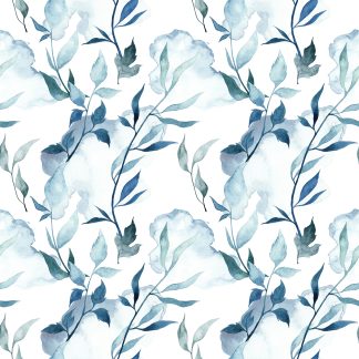 Baron Watercolor Floral Peel and Stick Wallpaper