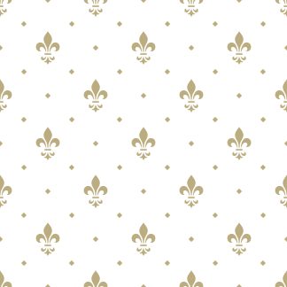 Pattern with Royal Lily Removable Wallpaper