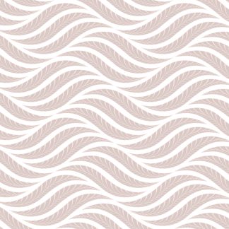 Pink & White Geometric Ornament Wallpaper