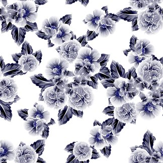 Pigeon Floral Removable Wallpaper