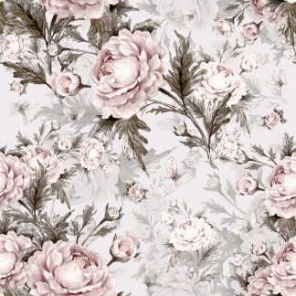 Honies Peonies Removable wallpaper