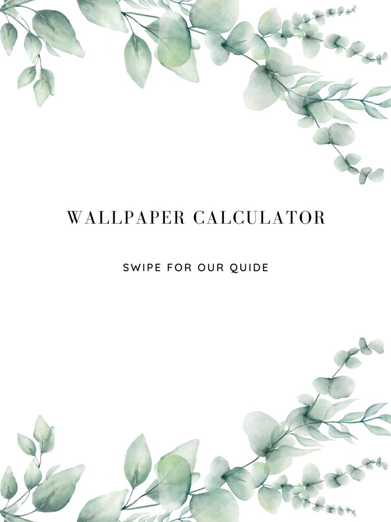 Wallpaper Calculator - MuralSprint | Peel and Stick Wallpapers