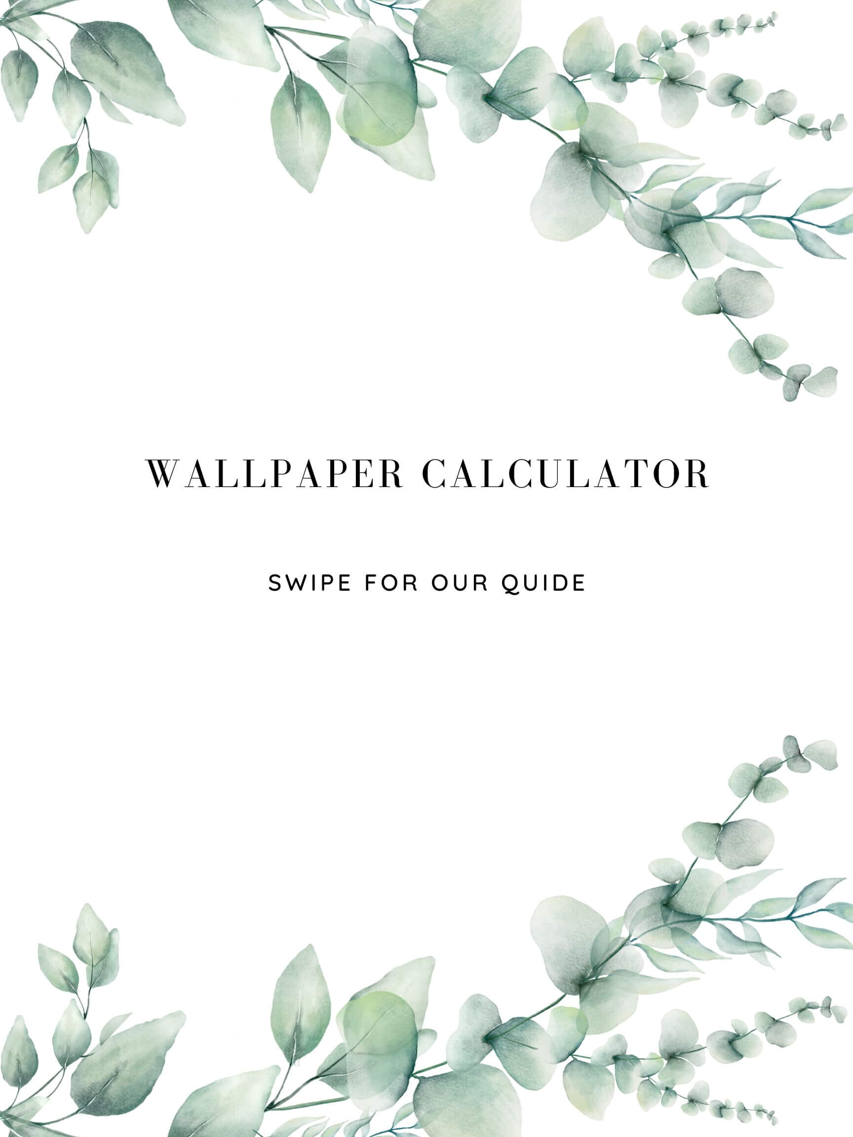 Wallpaper Calculator - MuralSprint | Peel and Stick Wallpapers